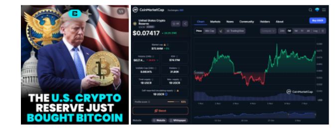 Crypto Analysts Are Predicting USCR to Pump 2700% on November 12 announcement 